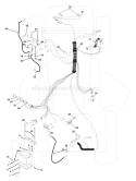 Page D Diagram and Parts List for 180 YTH  954140010C -1997-12 Husqvarna Lawn Tractor