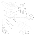 Page I Diagram and Parts List for 180 YTH  954140010C -1997-12 Husqvarna Lawn Tractor