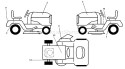Page B Diagram and Parts List for 180 YTH  954140010D -1997-12 Husqvarna Lawn Tractor