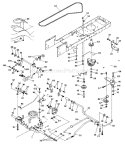 Page C Diagram and Parts List for 180 YTH  954140010D -1997-12 Husqvarna Lawn Tractor