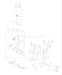 Page J Diagram and Parts List for 180 YTH  954140010E -1998-02 Husqvarna Lawn Tractor