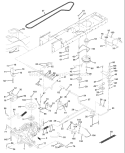 Page C Diagram and Parts List for 180 YTH  954140010E -1998-06 Husqvarna Lawn Tractor