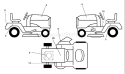 Page B Diagram and Parts List for 180 YTH  954140010H -1999-03 Husqvarna Lawn Tractor