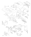 Page A Diagram and Parts List for 180 YTH  954140109B -1999-11 Husqvarna Lawn Tractor