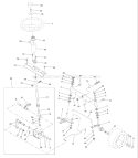 Page J Diagram and Parts List for 180 YTH  954830145A -1995-10 Husqvarna Lawn Tractor