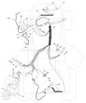 Page D Diagram and Parts List for 180 YTH  954830145A -1995-10 Husqvarna Lawn Tractor