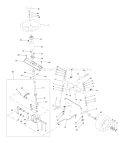 Page J Diagram and Parts List for 180 YTH  954830145B -1996-03 Husqvarna Lawn Tractor