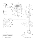 Page E Diagram and Parts List for 180 YTH  954830145B -1996-03 Husqvarna Lawn Tractor