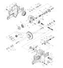 Page F Diagram and Parts List for 180 YTH  954830145B -1996-03 Husqvarna Lawn Tractor