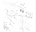 Page I Diagram and Parts List for 180 YTH  954830145B -1996-03 Husqvarna Lawn Tractor