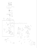 Page J Diagram and Parts List for 180 YTH  HCYTHC -954140010 -1997-01 Husqvarna Lawn Tractor