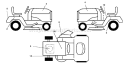 Page B Diagram and Parts List for 180 YTH  HCYTHE -1997-11 Husqvarna Lawn Tractor