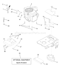 Page E Diagram and Parts List for 180 YTH  HCYTHE -1997-11 Husqvarna Lawn Tractor