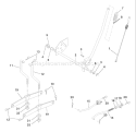 Page G Diagram and Parts List for 1842 YTH  96013000201 -2005-01 Husqvarna Lawn Tractor