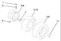 Page J Diagram and Parts List for 1842A YTH  954569790 -2003-01 Husqvarna Lawn Tractor