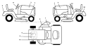 Page B Diagram and Parts List for 1842B YTH  954569790 -2002-12 Husqvarna Lawn Tractor