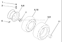 Page J Diagram and Parts List for 1848XPB YTH  954567260 -2001-05 Husqvarna Lawn Tractor