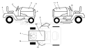 Page B Diagram and Parts List for 1848XPB YTH  954567260 -2001-05 Husqvarna Lawn Tractor