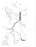 Page D Diagram and Parts List for 1848XPB YTH  954567260 -2001-05 Husqvarna Lawn Tractor
