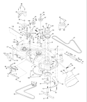 Page F Diagram and Parts List for 1848XPC YTH  954567260 -2001-10 Husqvarna Lawn Tractor