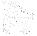 Page H Diagram and Parts List for 1848XPC YTH  954567260 -2001-10 Husqvarna Lawn Tractor