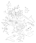 Page F Diagram and Parts List for 1848XPD YTH  954567260 -2001-12 Husqvarna Lawn Tractor