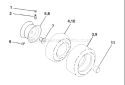 Page J Diagram and Parts List for 1848XPE YTH  954567260 -2002-02 Husqvarna Lawn Tractor