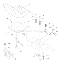 Page H Diagram and Parts List for 1848XPE YTH  954567260 -2002-02 Husqvarna Lawn Tractor