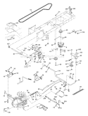 Page C Diagram and Parts List for 1848XPF YTH  954567260 -2002-11 Husqvarna Lawn Tractor
