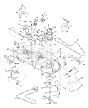 Page F Diagram and Parts List for 1848XPF YTH  954567260 -2002-11 Husqvarna Lawn Tractor
