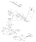 Page G Diagram and Parts List for 1848XPF YTH  954567260 -2002-11 Husqvarna Lawn Tractor