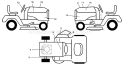 Page B Diagram and Parts List for 1848XPT YTH  96043000701 -2006-03 Husqvarna Lawn Tractor