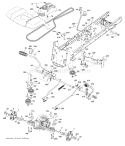 Page C Diagram and Parts List for 1848XPT YTH  96043000701 -2006-03 Husqvarna Lawn Tractor