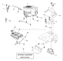 Page E Diagram and Parts List for 1848XP YTH  954568489 -2004-04 Husqvarna Lawn Tractor