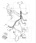 Page D Diagram and Parts List for 1848XP YTH  96013000300 -2005-10 Husqvarna Lawn Tractor