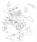 Page G Diagram and Parts List for 1848XP YTH  96013000301 -2005-03 Husqvarna Lawn Tractor