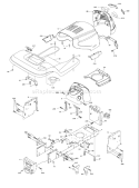 Page A Diagram and Parts List for 18542 YTH  96013000202 -2008-02 Husqvarna Lawn Tractor