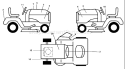 Page B Diagram and Parts List for 18542 YTH  96013000202 -2008-02 Husqvarna Lawn Tractor