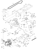 Page C Diagram and Parts List for 18542 YTH  96013000202 -2008-02 Husqvarna Lawn Tractor