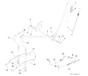 Page G Diagram and Parts List for 18542 YTH  96013000202 -2008-02 Husqvarna Lawn Tractor