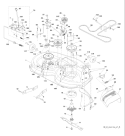 Page F Diagram and Parts List for 2042 YTH  96043003200 -2007-02 Husqvarna Lawn Tractor