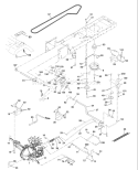 Page C Diagram and Parts List for 2046A YTH  954567079 -2000-11 Husqvarna Lawn Tractor