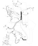 Page D Diagram and Parts List for 2046A YTH  954567079 -2000-11 Husqvarna Lawn Tractor