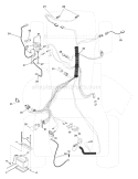 Page D Diagram and Parts List for 2046B YTH  954567079 -2001-01 Husqvarna Lawn Tractor