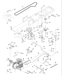 Page C Diagram and Parts List for 2048A YTH  954567086 -2001-02 Husqvarna Lawn Tractor