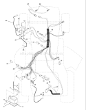 Page D Diagram and Parts List for 2048A YTH  954567086 -2001-02 Husqvarna Lawn Tractor