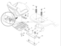 Page H Diagram and Parts List for 20B42T YTH  96043002002 -2006-03 Husqvarna Lawn Tractor