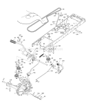 Page C Diagram and Parts List for 20B42T YTH  96043002003 -2006-08 Husqvarna Lawn Tractor