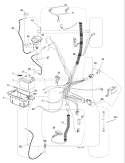 Page D Diagram and Parts List for 20B42T YTH  96043002003 -2006-08 Husqvarna Lawn Tractor
