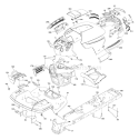 Page A Diagram and Parts List for 20F42T YTH  96043000500 -2006-05 Husqvarna Lawn Tractor